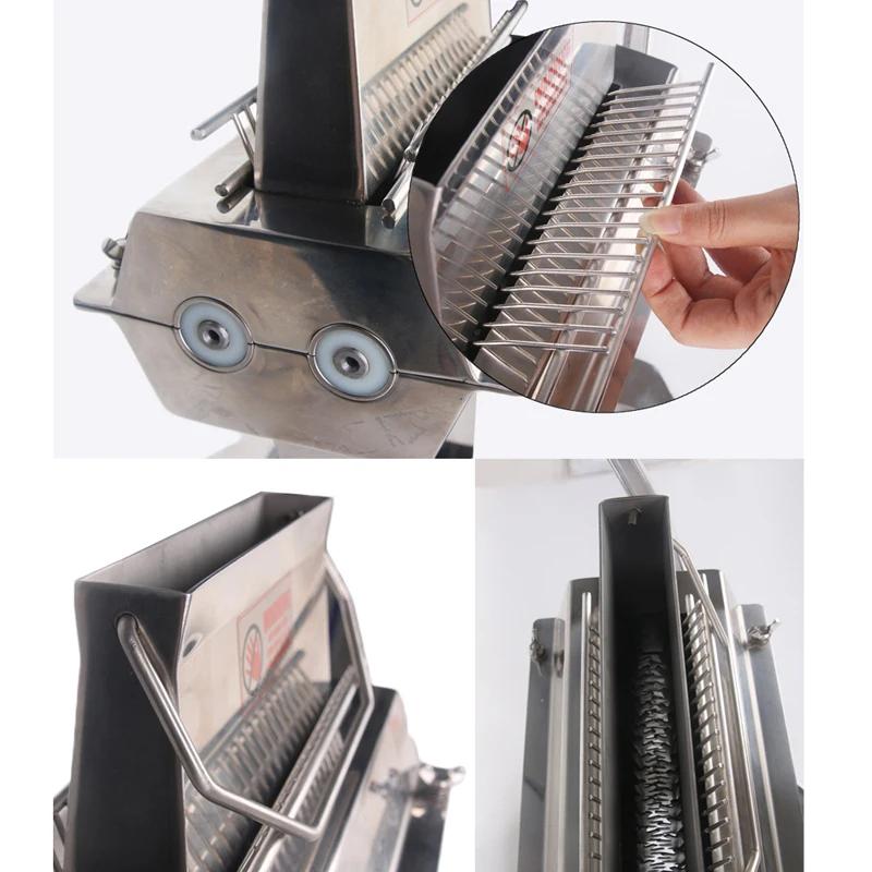 ITOP Meat Tenderizer Machine Commercial Meat Tenderizer  Tool Stainless Steel Poultry Steak Beef Maker Manual Kitchen Cook Tool