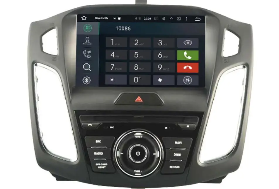 Best 2018 9"4G Android 9.0 octa core 4GB RAM car dvd player for FORD Focus 2012-2016 ips touch screen head units tape recorder radio 2