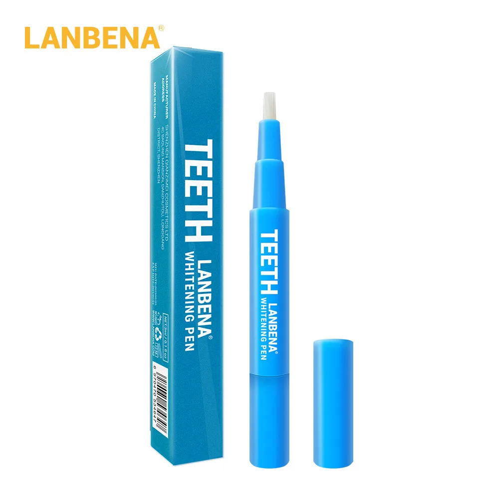 LANBENA Teeth Whitening Pen Cleaning Serum Removes Plaque Stains Dental Tools Oral Hygiene Tooth Gel Whitenning Brush Teeth