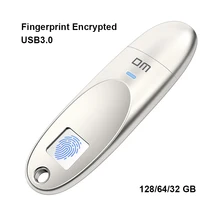 DM PD062 USB флеш-накопитель с 32 Гб, зашифрованный отпечаток пальца, Usb флешка 64 ГБ, usb 3,0, флеш-накопитель, безопасность, 128 ГБ, флешка, диск памяти