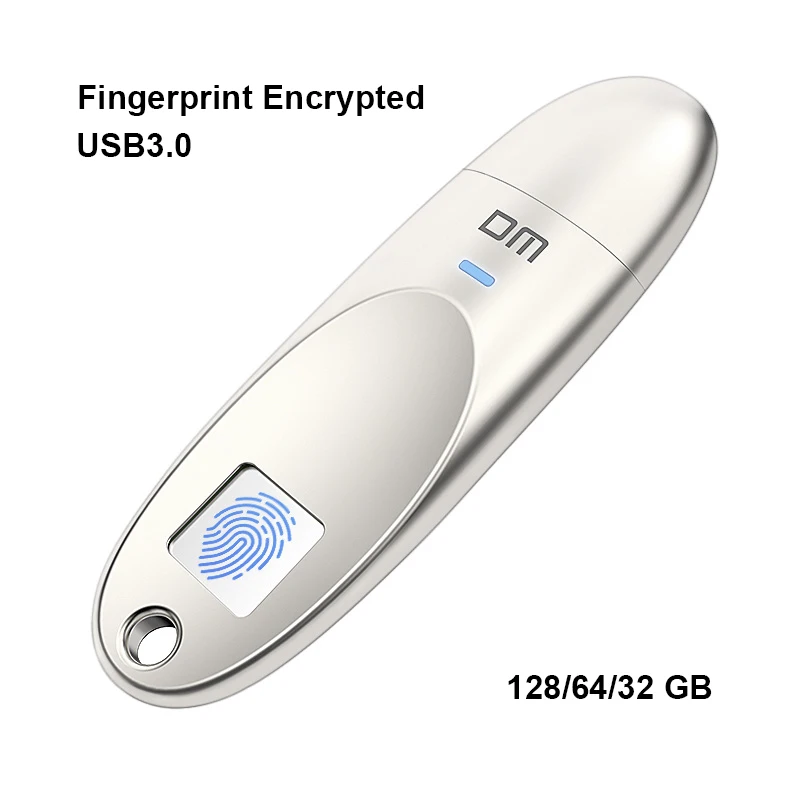 

DM PD062 USB Flash Drive with 32GB Fingerprint Encrypted Usb stick 64GB usb 3.0 Pen Drive Security 128GB pendrive Memory disk