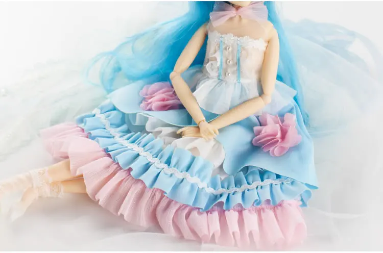 Fortune Days 35 см мм девушка как BJD кукла может Лена с макияжем Reborn girls 14 суставное тело с изысканной подарочной коробкой упаковочная игрушка