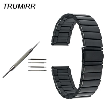 

22mm 24mm Stainless Steel Watchband + Tool for Diesel Men Women Watch Band Wrist Strap Bracelet All Links Removable Black Silver