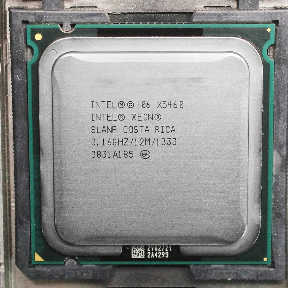 إنتل زيون X5460 LGA 775 المعالج (3.16 جيجا هرتز/12 ميجابايت/1333 ميجا هرتز/LGA771) 771 إلى 775 وحدة المعالجة المركزية العمل على 775 اللوحة الضمان 1 سنة