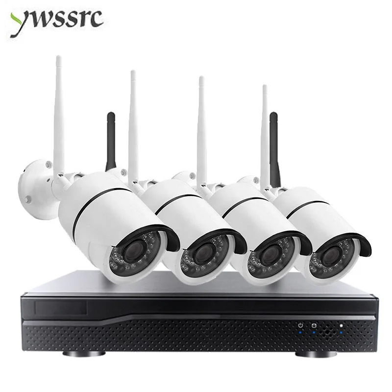 Ywssrc 4CH 720 P/960 P/1080 P WIFI наружная ip камера инфракрасная cctv видеонаблюдения
