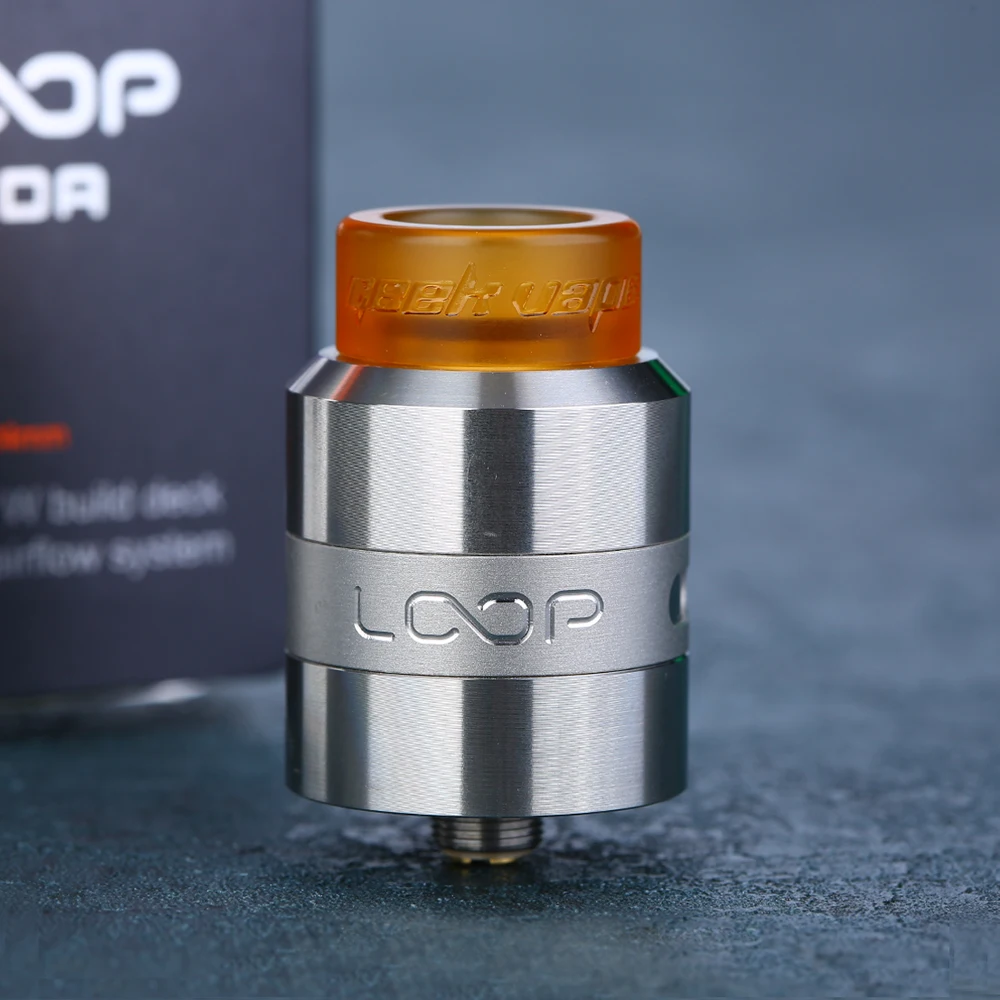 Geekvape Loop RDA Single/Dual Coil Building with 8 in 1 coil set free gift Loop RDA Atomizer Tank Electronic cigarette Vape Geekvape Loop RDA Single/Dual Coil Building with 8 in 1 coil set free gift Loop RDA Atomizer Tank Electronic cigarette Vape