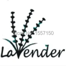 Лаванды и растительный узор Мини поделки мыло штамп Глава Печать 3.5*4.5 см