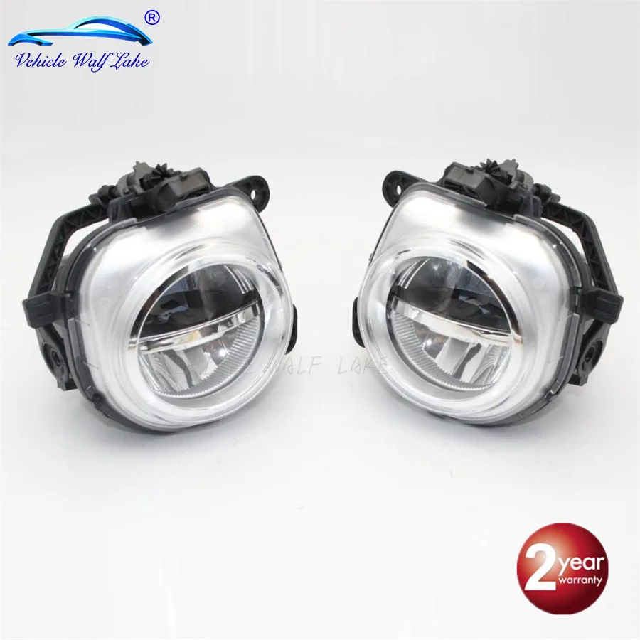 

2 pcs LED Light For BMW X3 F25 2009 2010 2011 2012 2013 2014 2015 2016 Front LED DRL Fog Light Fog Lamp Assembly Free Error