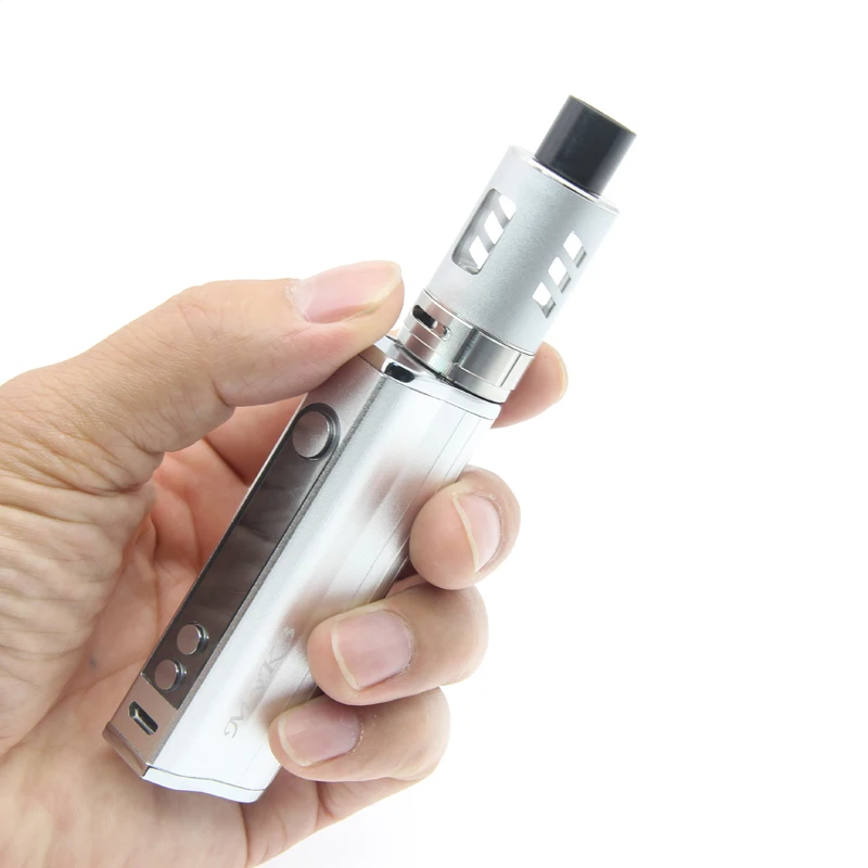 

SEA WOLF MYK3 2200mAh Battery 80W Vape LCD Display Box Mod Electronic Cigarette Kits 3ml 0.3ohm Atomizer Vaporizer