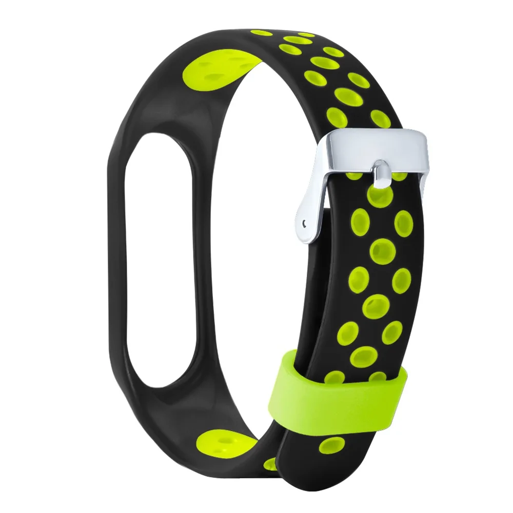 

Band Strap Watch Strap Sport Fashion Air Vent Surface Replaceable TPE Watch Band for XIAOMI MI Band 3