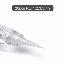 Tattoo Needles Mix 1rl 3rl 5rl 7rl Permanent makeup Needle for Tattoo Eyebrow Eyeliner Micro Needle