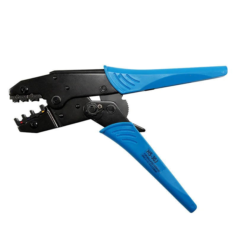 

HS-30J crimp cable wire cutter pliers crimper tool crimping plier ratchet crimping tool for terminals 0.5-6.0mmІ and tool plier