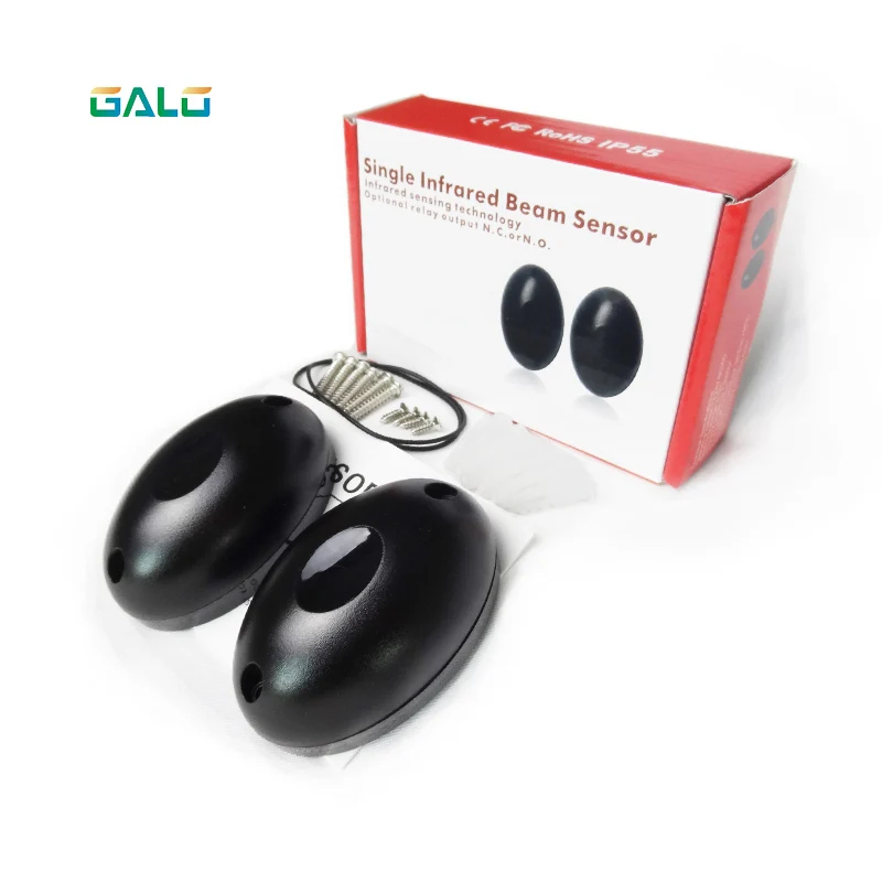 

Galo Newest Waterproof Active Photoelectric Single Beam Infrared Sensor Barrier Detector for swing/sliding Gate Door Window