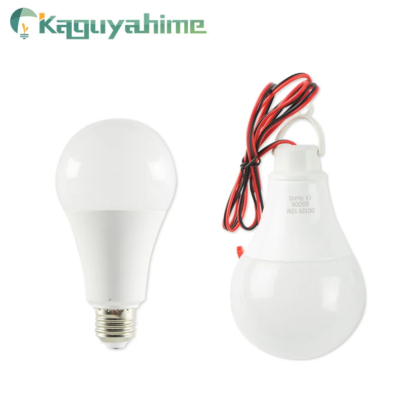 Kaguyhime 12V Портативный зажим/220 V E27 Светодиодный светильник DC/AC кольцевой подвесной светильник 3W 7W 9W 12W 15W для кемпинга, рыбалки, аварийной ситуации