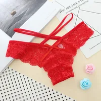Sexy dames dentelle culottes sous-vêtements femmes string Sexy femme dentelle Lingerie tangas slips culotte transparente tongs caleçons 4