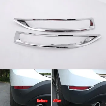 

YAQUICKA Auto Car Exterior Accessory Back Rear Fog Light Lamp Frame Trim For BMW X1 2016 Car-covers Chromium Styling Mouldings