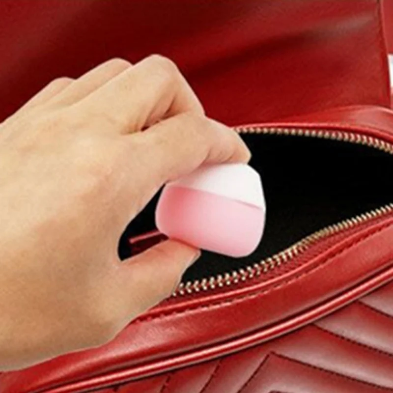 Sealed Lids Portable Color Cosmetics Storage Box Small Box Outdoor Travel Silicone Cream Jars Cosmetic Containers