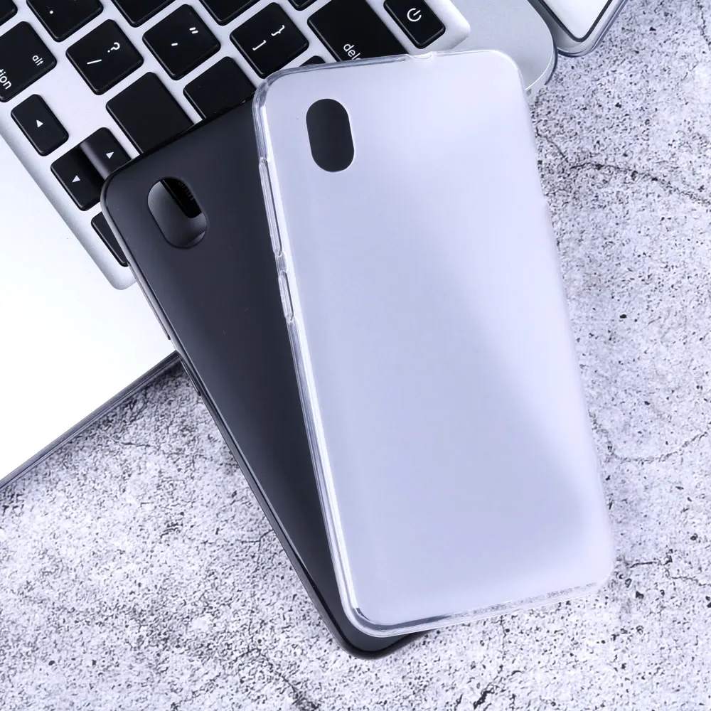 

For ZTE Blade L8 Casing Back Case TPU Soft Silicon Rubber Coque for ZTE Blade L8 Matte Black Phone Cover Dirt-resistant