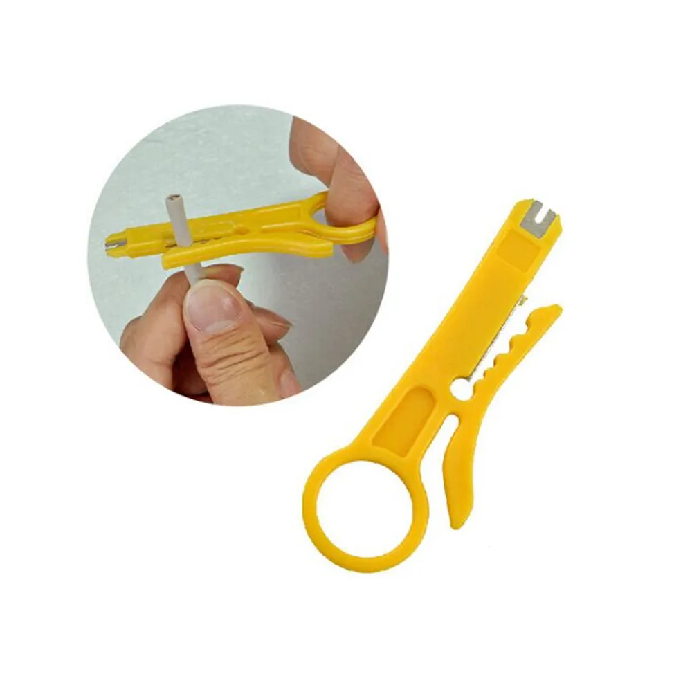 Mini Pocket Portable Wire Stripper Knife Crimper Pliers Crimping Tool Cable Stripping Wire Cutter Crimpatrice Tool Parts - Image 2
