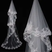 Свадебная фата с кружевом собор Veil