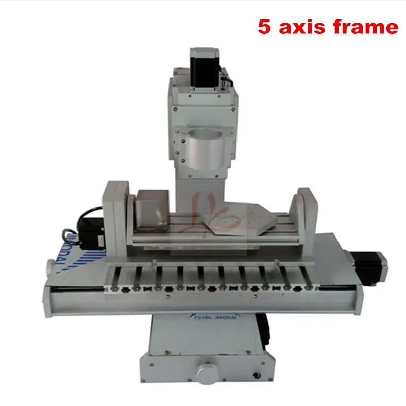 ЧПУ гравировальный станок рамка маршрутизатор 3040 3 оси 4 5 Тип колонки DIY фрезерный токарный станок корпус - Цвет: 5 axis frame