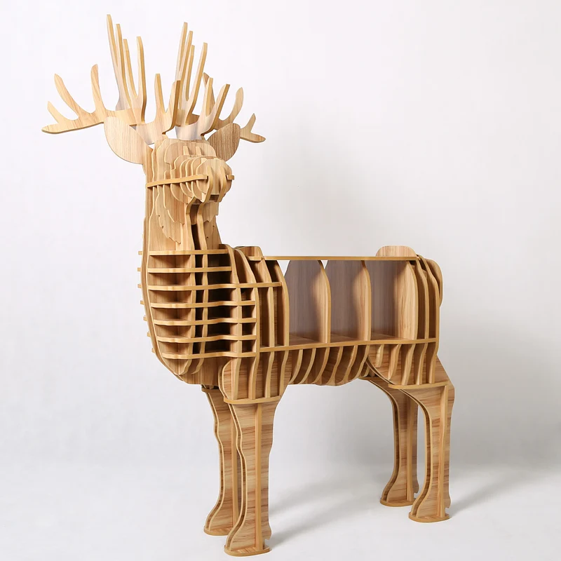 High-end Creative Wood Deer Table Furniture For Home Living Room Hotel Salon Decoration Chrtistmas Deer Europe Fashion TM001M High-end Creative Wood Deer Table Furniture For Home Living Room Hotel Salon Decoration Chrtistmas Deer Europe Fashion TM001M