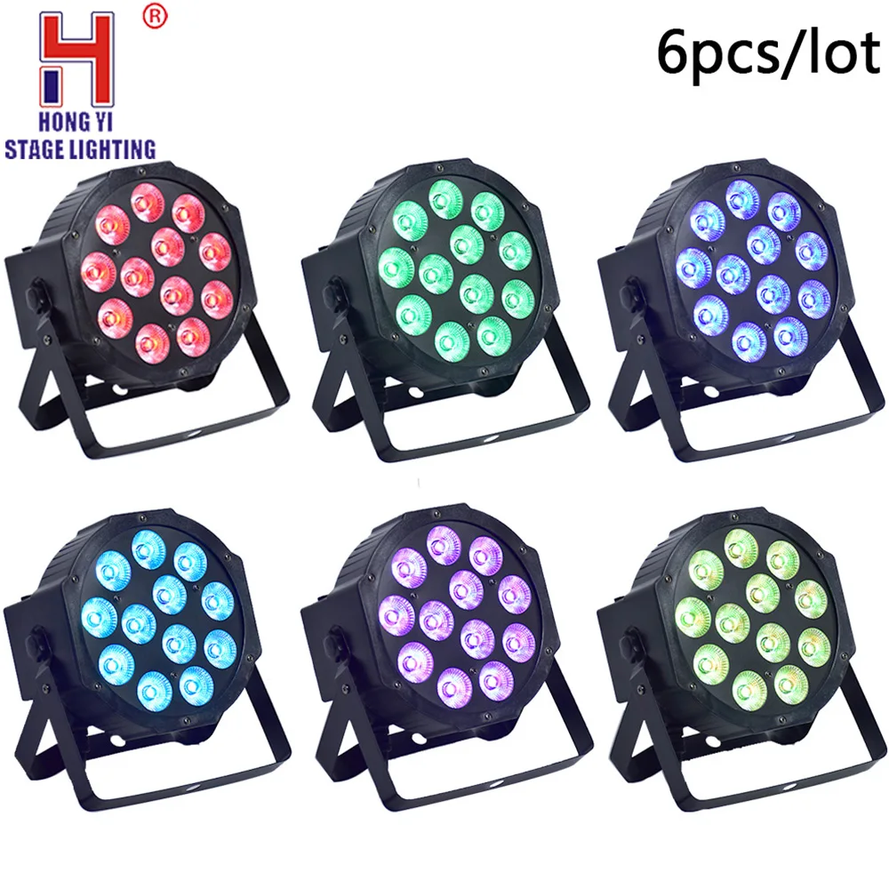 

Mini 12x12w led par stage light wash beam effect RGBW DMX 512 6pcs/lot