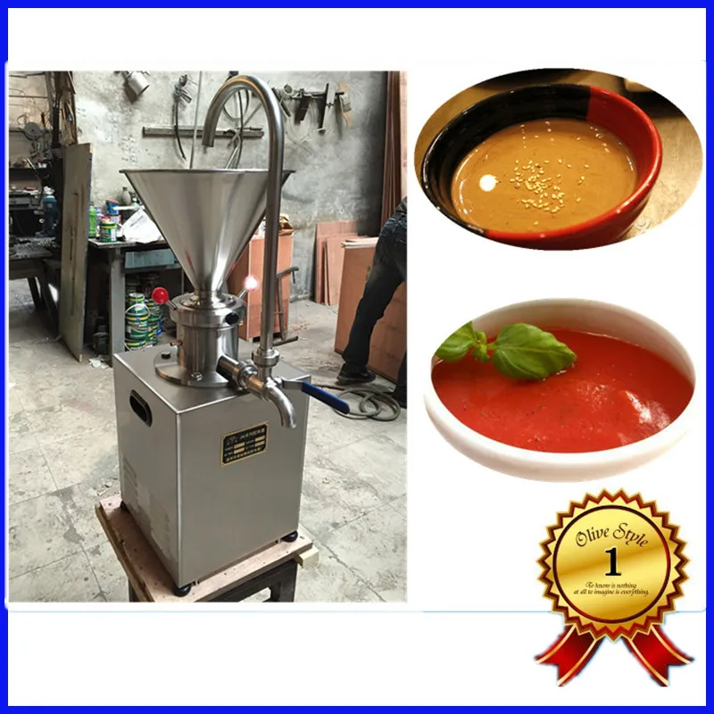 

Newest multifunctional nut peanut butter colloid mill grinder making machine