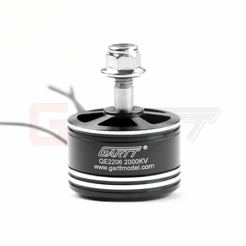 Бесщеточный гоночный двигатель GARTT QE 2206 2000KV для квадрокоптера мультикоптера QAV FPV