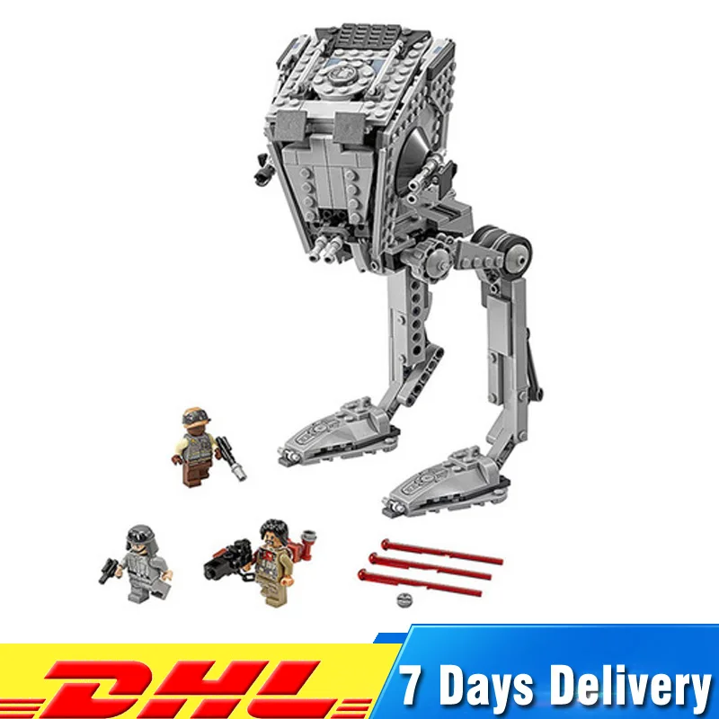 

IN Stock Lepin 05052 1068Pcs Star Wars Imperial AT-ST Compatible LegoINGlys 10174 Blocks Bricks Educational Toys for Children