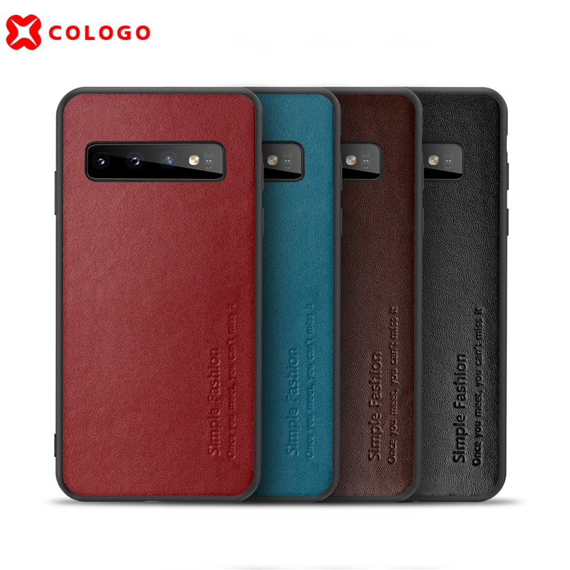 

Genuine Leather Phone Cover Case for Samsung Galaxy S10 S10E S10lite S10Plus Luxury fashion Anti-fall British style phone Coque