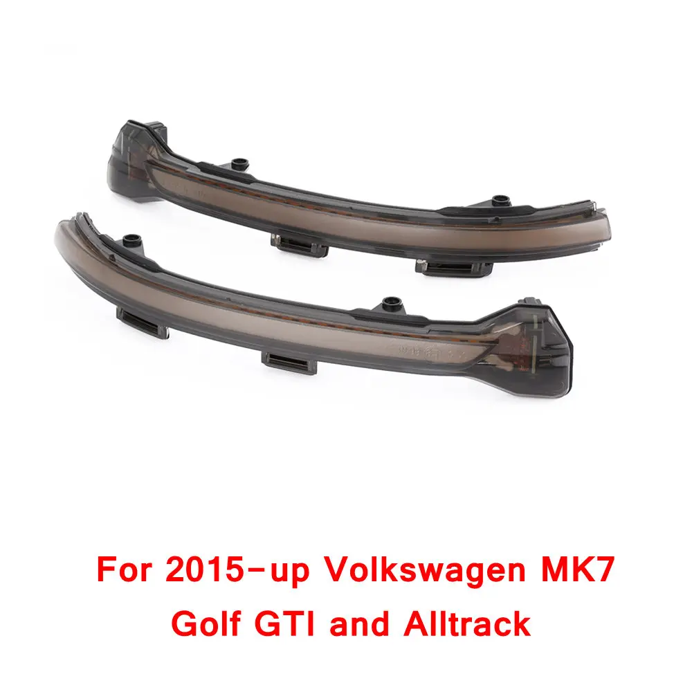 2 шт. для VW Golf MK7 7,5 7 GTI R GTD Динамический светодиодный сигнал поворота для Volkswagen Rline Sportsvan Touran светильник бокового зеркала