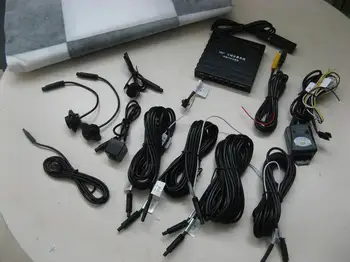 

Seamless 360 degree Bird View Car Monitoring car reversing System Panoramic View All round CCD View Camera DVR recording