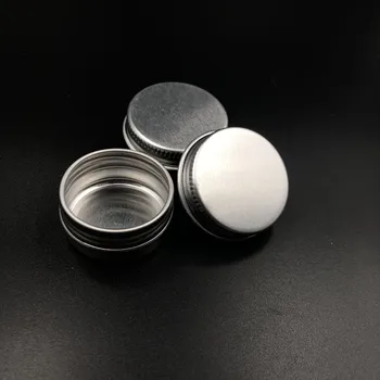 

10g Empty Aluminium Cosmetic Containers Pot Base Lip Balm Jar Tin For Cream Ointment Hand Cream Packaging Container Box