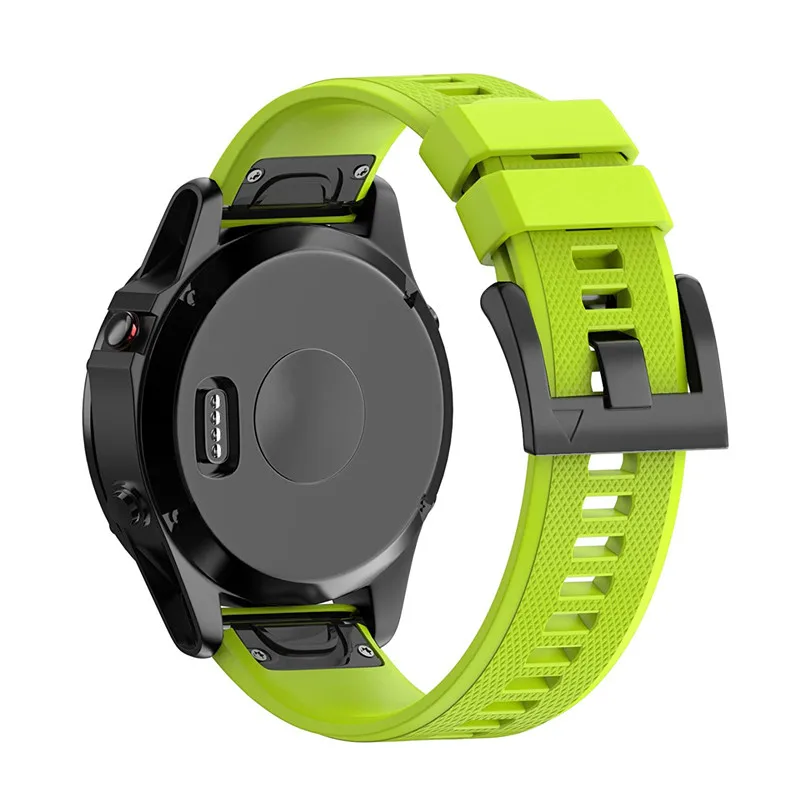 26 мм Quick Release Easy Fit силиконовый сменный ремешок для часов Garmin Fenix 5X/Fenix 5X Plus/Fenix 3 HR/Fenix 3/Tactix Bravo