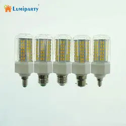 Lumiparty E27 светодиодный лампы 110-265 В 12 Вт 5730 SMD 112 светодиодный s лампочки кукурузы дома энергии энергосберегающие лампы с алюминиевой базы