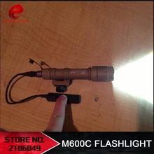 Элемент M600C Свет СВЕТОДИОД Оружие свет Тактический Фонарик Airsoft Огни EX 072(ePacket/Гонконг Воздушная Почта Столба Кита