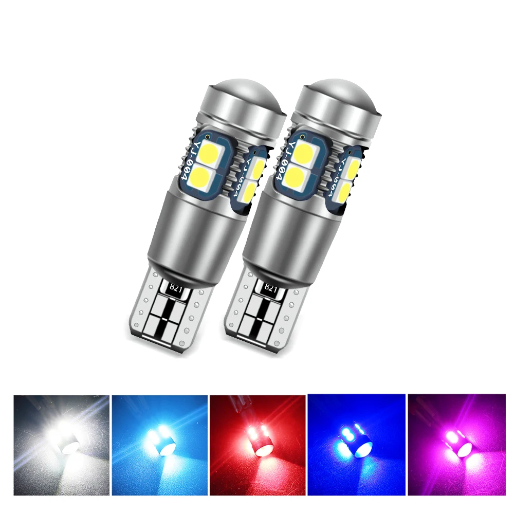 Car Styling Car Auto LED T10 Canbus 194 W5W 10 SMD 5630 LED No Error
