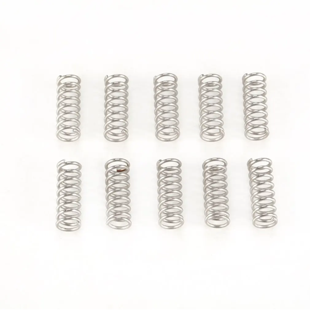 

10PCS 8*20MM 3D Printer Titan Extruder Feeder Strong Spring For 3D Printer Parts Extruder Reprap MK8 I3 Die Spring