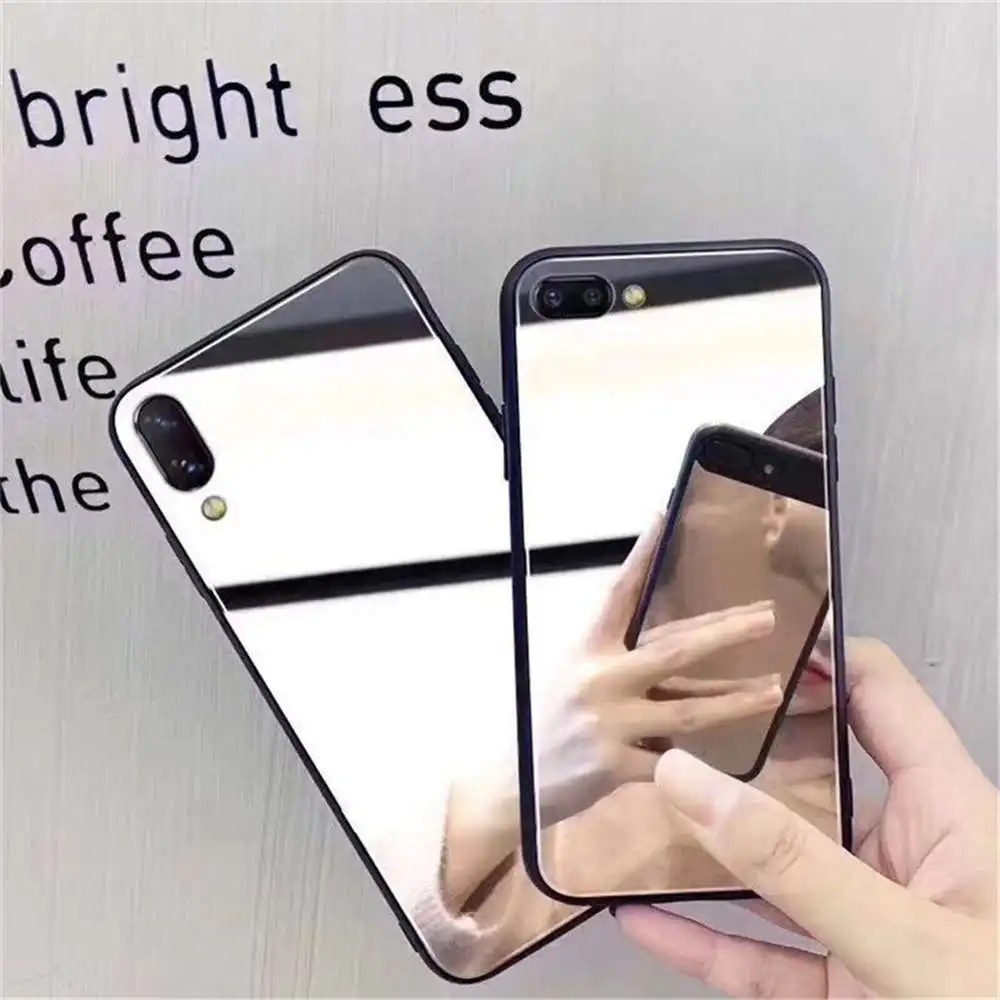 

High-End Mirror For Iphone 66S 6P78 8P X Xs Xr Xsmax Fashion Makeup Mirror Anti-Drop Phone Case