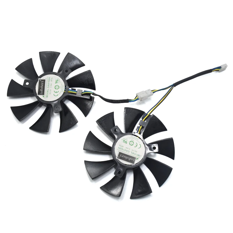 Вентилятор GA91S2H GFY09010E12SPA для замены видеокарты ZOTAC AMP 1060 6 ГБ GTX