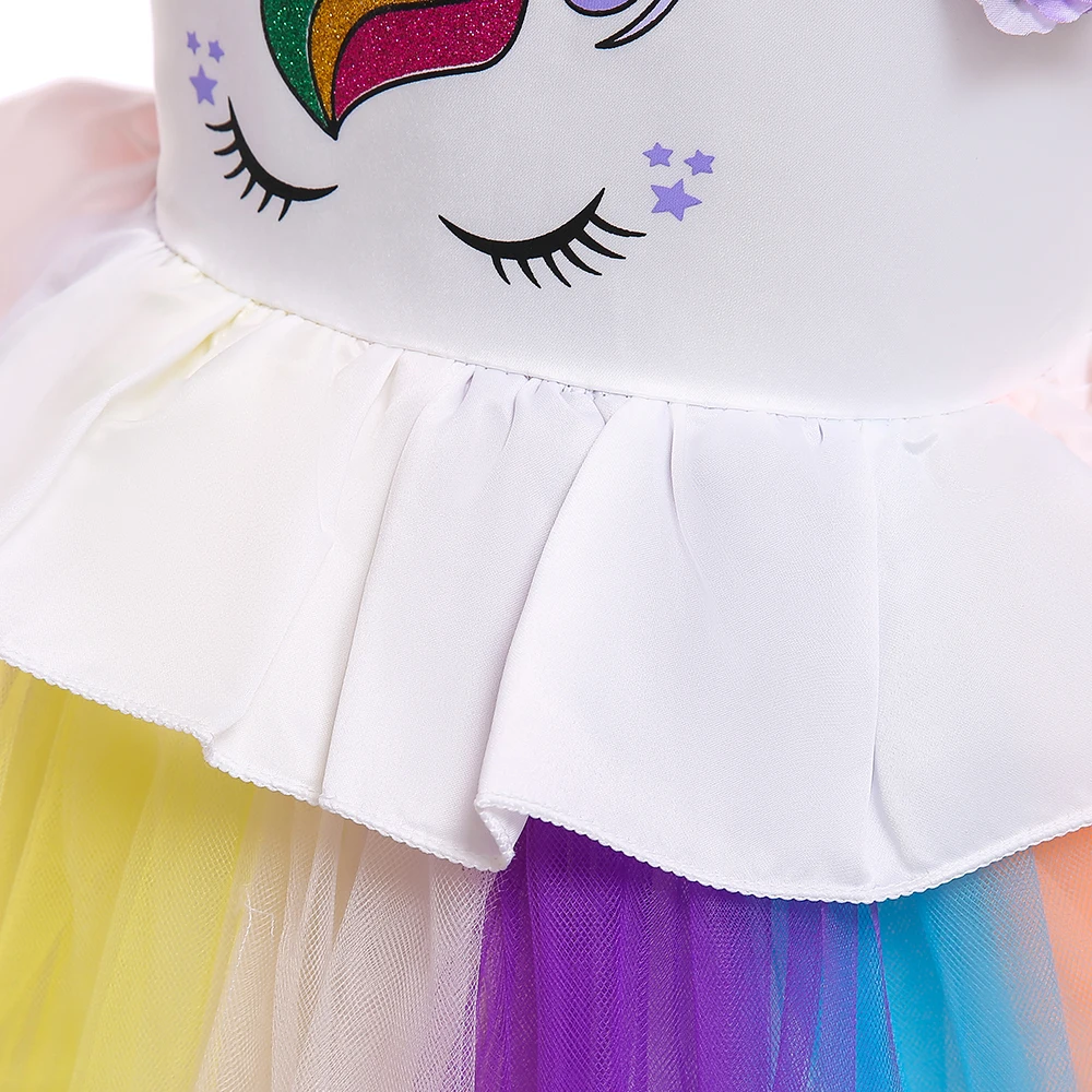 Colorful Unicorn Party Dress -Unicorn Fashion