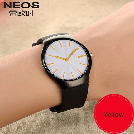 

NEOS Ultra - thin Sports Waterproof Men 's Watches Fashion Trend Juvenile Leisure