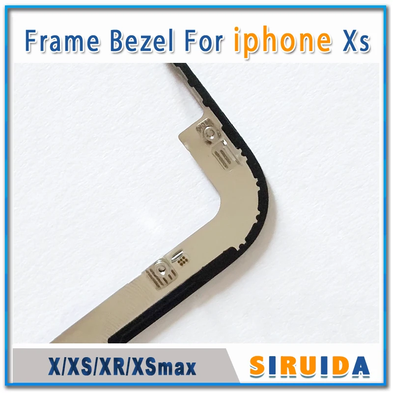 1 шт. лучшая средняя рамка с наклейками наборы для iPhone десять X/XR/XS/XS-MAX сенсорный экран сломанный Объектив Замена Ремонт