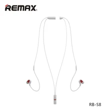 Bluetooth Наушники с шейным спорт earhones bluetooth v4.1 REMAX RB-S8 спорт беспроводная гарнитура магнит для xiaomi MP3 dj