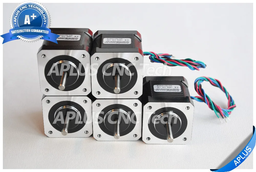 5 шт. шаговый электродвигатель NEMA 17 0 9 градусов 48 мм 59 А 4 провода|motor cover|stepper motor frame