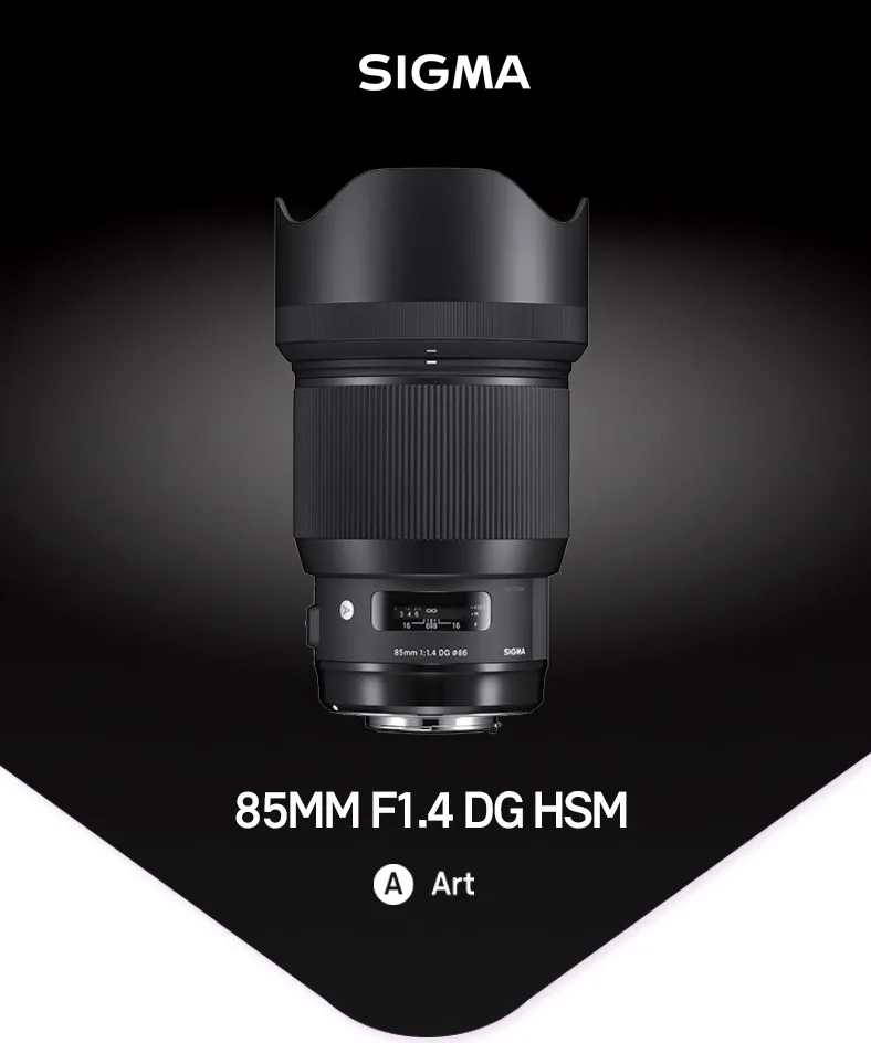 

SIGMA 85mm f/1.4 DG HSM Art Lens for Sony E Mount Full-frame Format