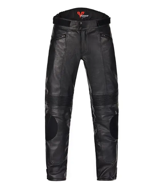 men's motorcycle racing pants outdoor waterproof windproof trousers PU ...
