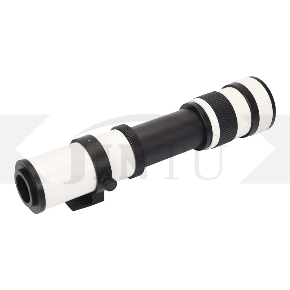 JINTU 420-800 мм F/8,3-22 MF ручной фокус ужин телеобъектив+ T2 адаптер Комплект для Olympus Panasonic Micro M4/3 крепления зеркальной камеры