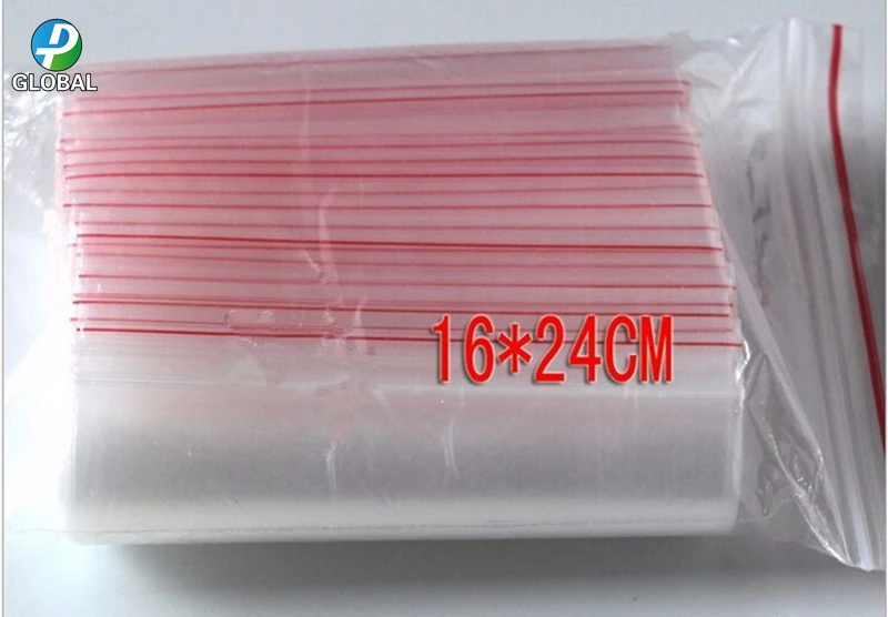 300 pcs16 * 24 см самоуплотняющийся пластиковый пакет OPP &amp Gifts Jewelry candy Упаковочные
